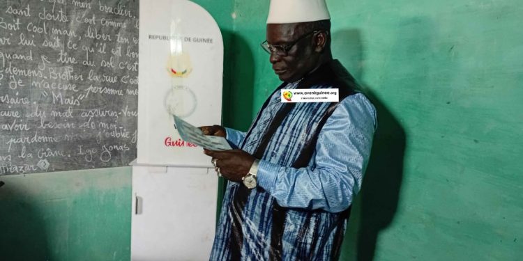 Alerte double scrutin : Tension à Maférinyah, un individu surpris avec des bulletins pré-cochés