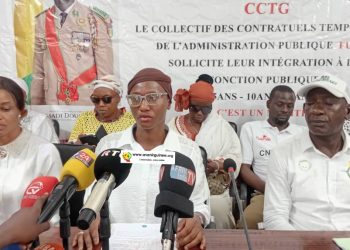 Conakry : Le CCTG réclame l&rsquo;intégration de 2 869 contractuels temporaires à la fonction publique