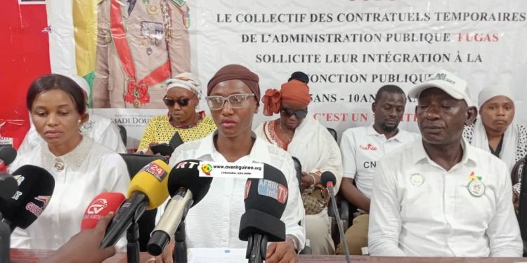 Conakry : Le CCTG réclame l&rsquo;intégration de 2 869 contractuels temporaires à la fonction publique