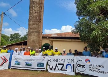 À Tanènè (Boké), le groupe UMS s&rsquo;engage pour la reconstruction de la mosquée Masdjid Firdaouss de Hamdallaye