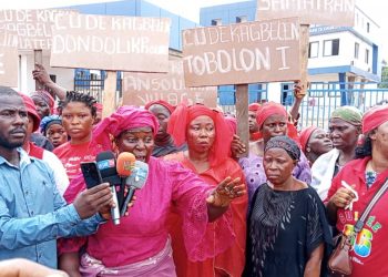 Kagbelen : des femmes manifestent pour réclamer « la légitimité des urnes »