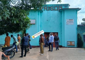 Kindia : Vaste opération de fouille à la prison civile, des objets dangereux saisis