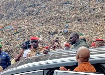 Eboulement meurtrier à Dar-es-Salam : Doumbouya sur les lieux du drame, une semaine après !