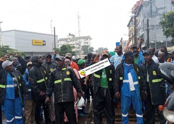 Des prestataires d&rsquo;EDG en colère « nous exigeons notre embauche après 7 ans… »