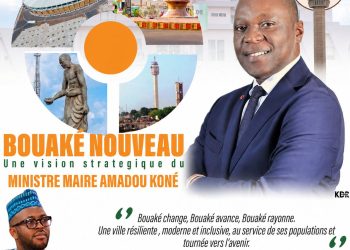 Bouaké nouveau : Une vision stratégique du Ministre-Maire Amadou Koné ( Par Alpha Bayo)