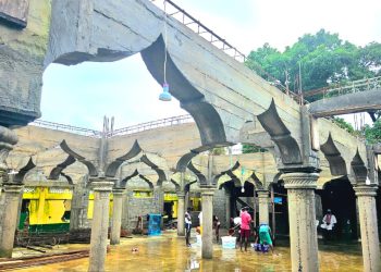 Faute de financement, le chantier de la mosquée centrale de Belle-Vue à l&rsquo;arrêt depuis plus d&rsquo;un an