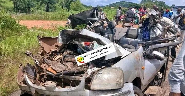 Kindia: un nouvel accident fait 5 morts à Labota
