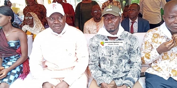 Kagbelen : les honorables Mohamed Cissé et Valéry Kemo Doré au contact des populations de Plateau, Tobolon 1 et 2
