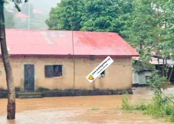 Coyah : inondations dans plusieurs localités