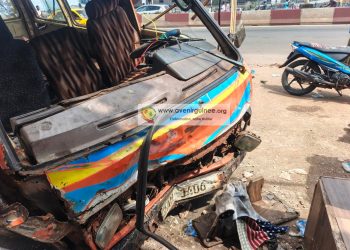 Gbessia : un minibus perd ses freins et fait plusieurs blessés près de l’aéroport AST