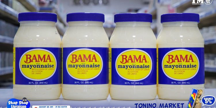Alerte consommation en Guinée : suspension de plusieurs lots de mayonnaise BAMA