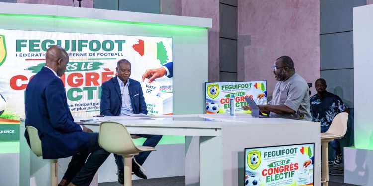 Face à face des candidats de la FEGUIFOOT : Les adversaires désertent le studio, Kalil fait cavalier seul à la RTG